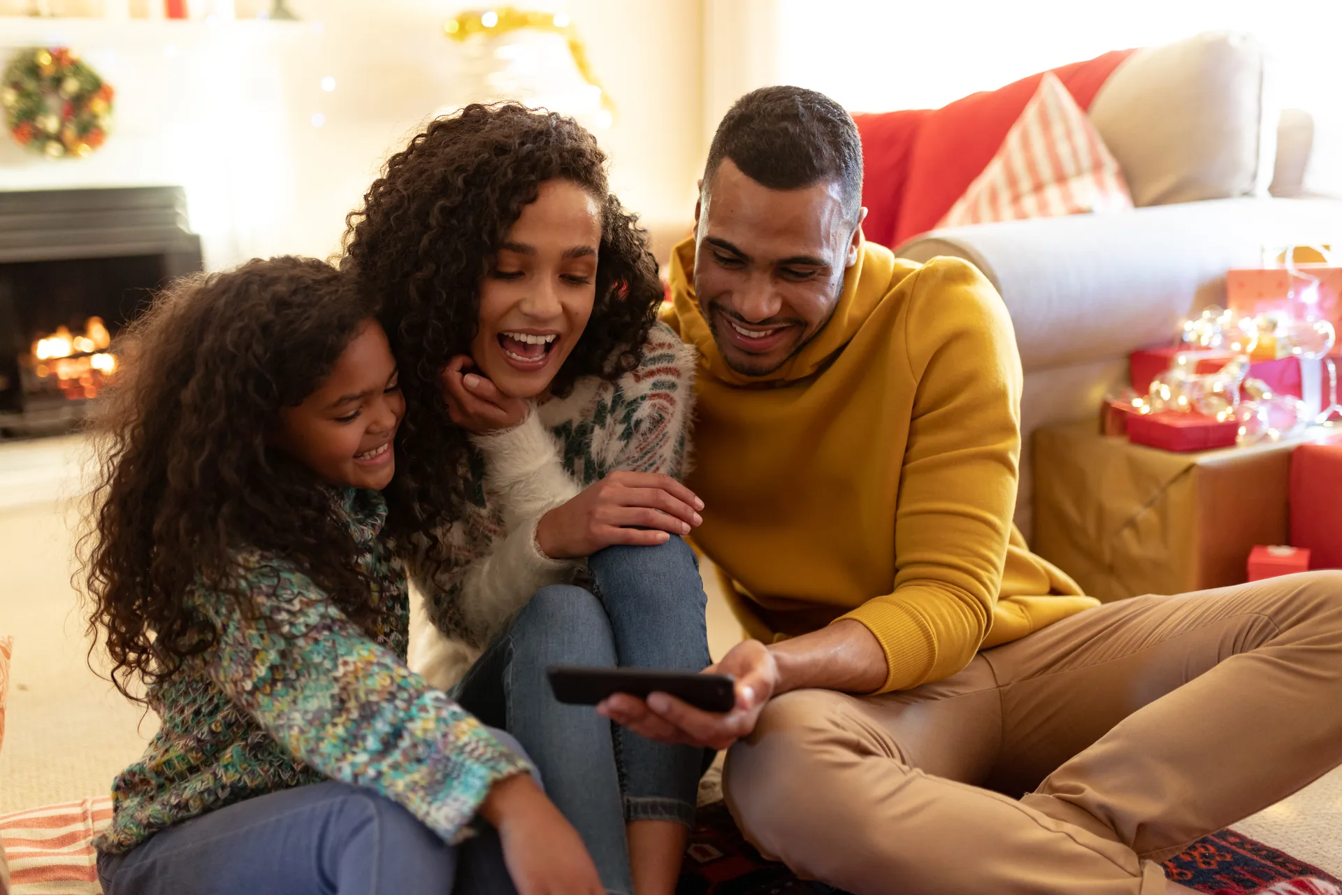 Grandmother showing treasured heirlooms
