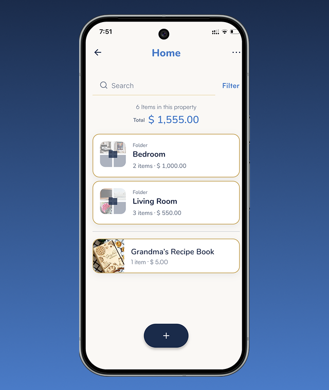 VaultTag inventory value tracking